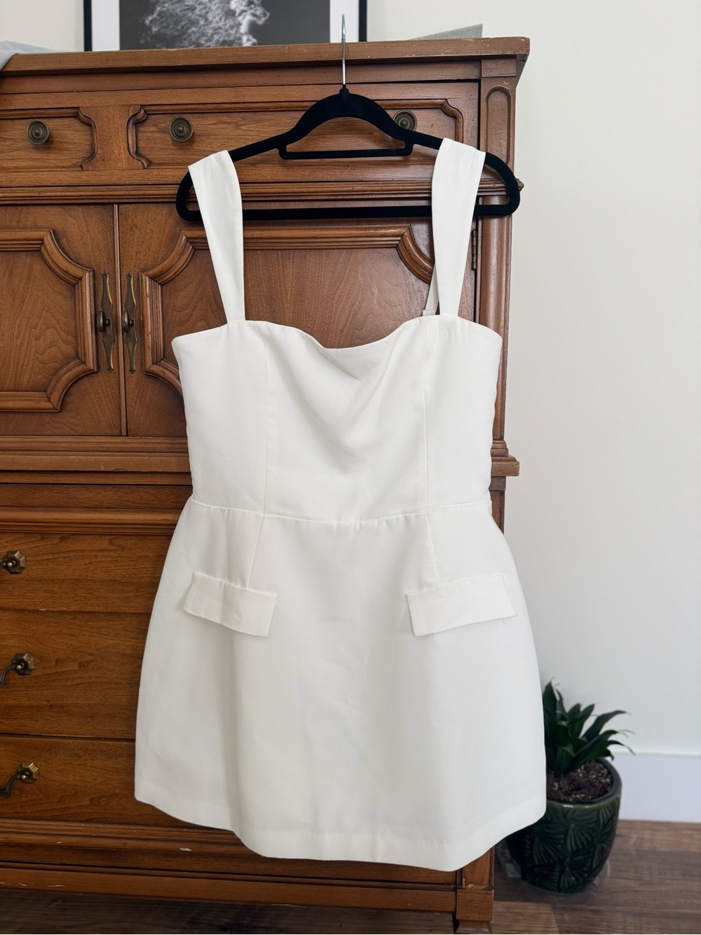 Amanda Uprichard Bethany Romper White Large